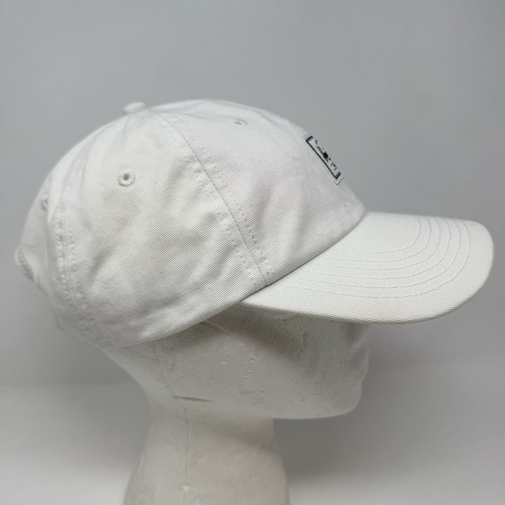 Herschel Supply Co. White Box Logo Hat Cap Adjustable Strap Back OSFM - Picture 4 of 13